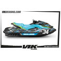 sea doo gti disaster blue