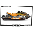 SEA DOO GTI DISASTER ORANGE