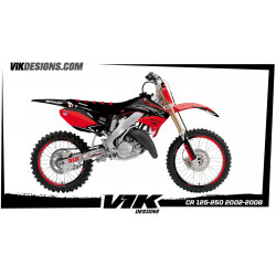 KIT ADHESIVOS HONDA CR 125-250 2002-2008