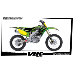 ADHESIVOS KAWASAKI KXF 250