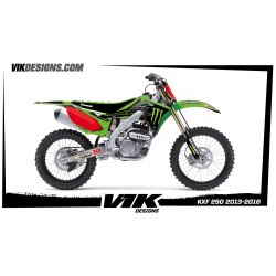 ADHESIVOS KAWASAKI KXF 250