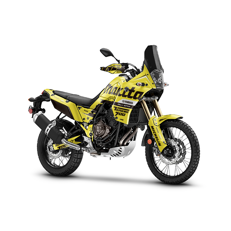 YAMAHA TENERE MAKITA - AMARILLO