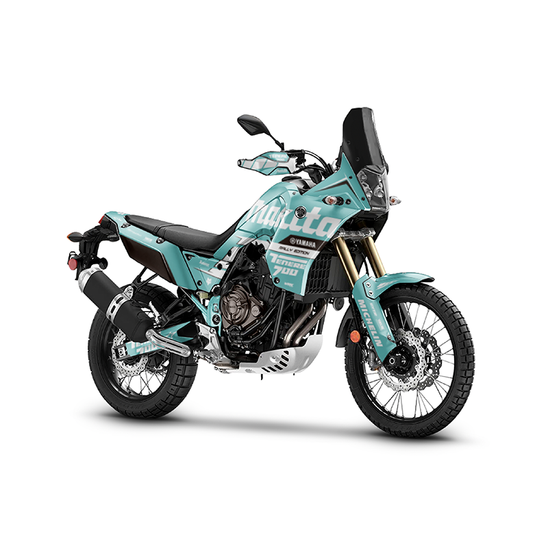 YAMAHA TENERE MAKITA - TURQUESA